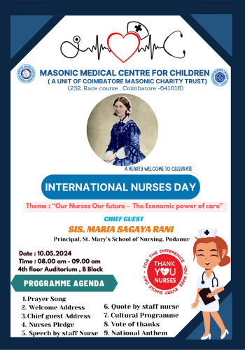 Nurses day invitation 2024